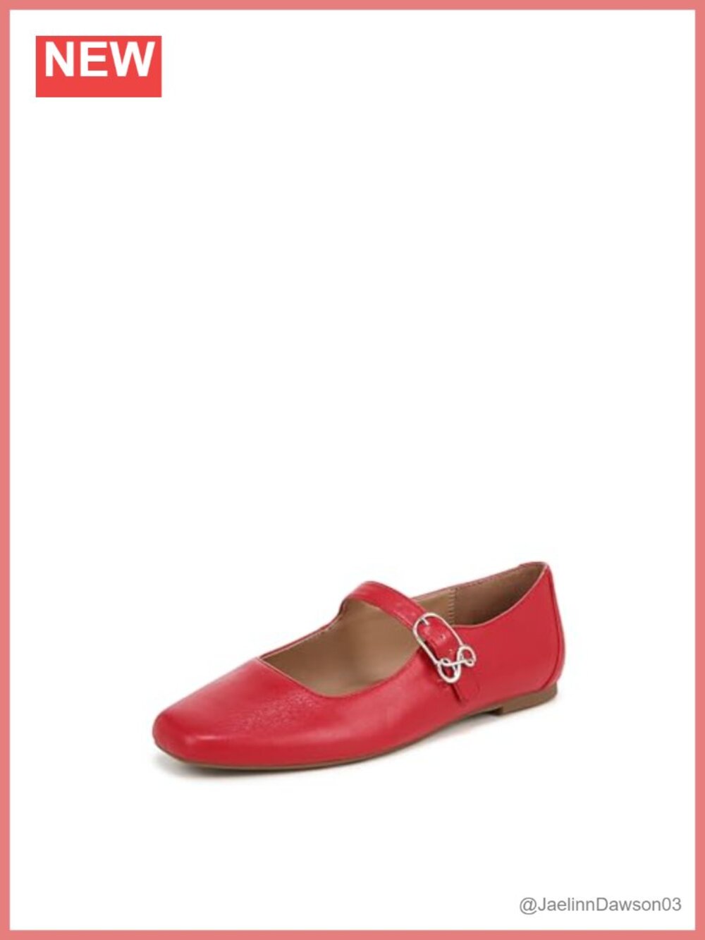 Vintage-Inspired Mary Jane Flats with Buckle - Plush Pointed Toe - Non-Slip